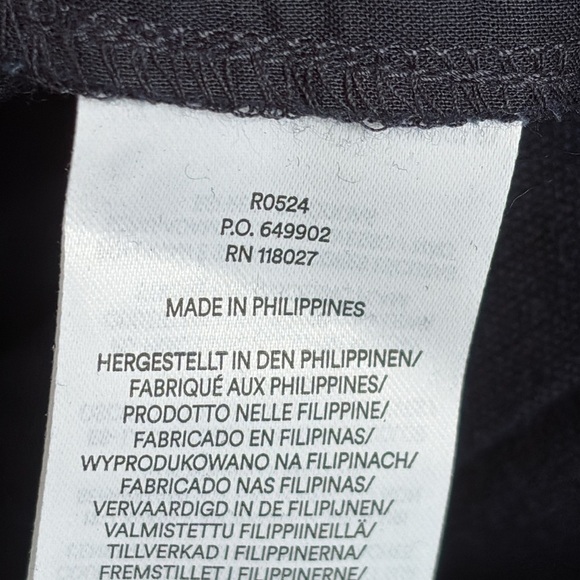 Boden Navy Blue Hampstead Linen Trousers 6P - Picture 12 of 15